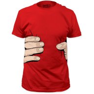 Промо Цена! Уникална мъжка тениска Hand Grab! Създай модел по Твой дизайн, свържи се нас!, снимка 3 - Тениски - 12489034