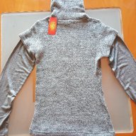 Дамско поло сиво, снимка 4 - Блузи с дълъг ръкав и пуловери - 16555204