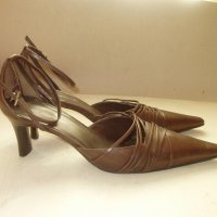 № 41 Luidgi Randolfi естеств.кожа, снимка 1 - Дамски обувки на ток - 18945190