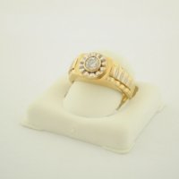 златен пръстен 47665-1, снимка 1 - Пръстени - 22346226