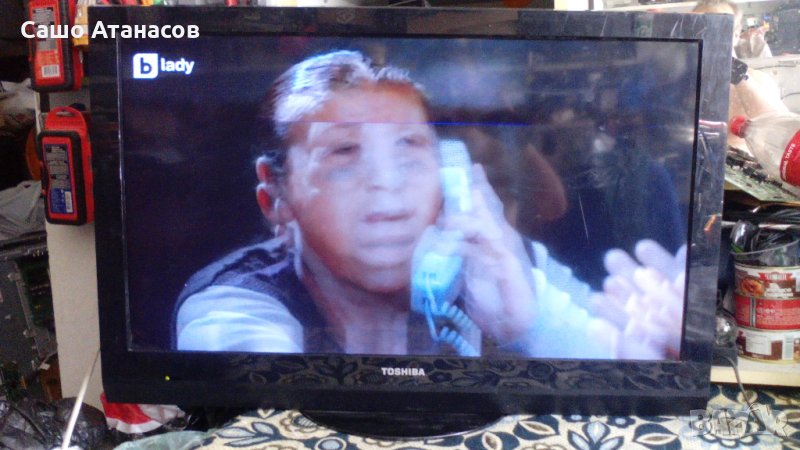 TOSHIBA 32HV10G с дефектна матрица ,PSIV161C01V/V71A00023700 ,PE1032 C-1 ,LTA320AP05, снимка 1