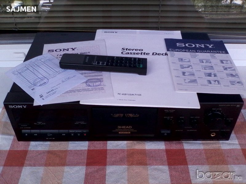 SONY TC-K715S .дек, снимка 1