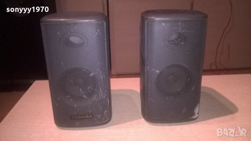 toshiba suround speaker-внос швеицария-21х14х12см, снимка 1