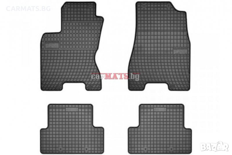 Гумени стелки за Nissan X-Trail T31 (2007-2014), снимка 1