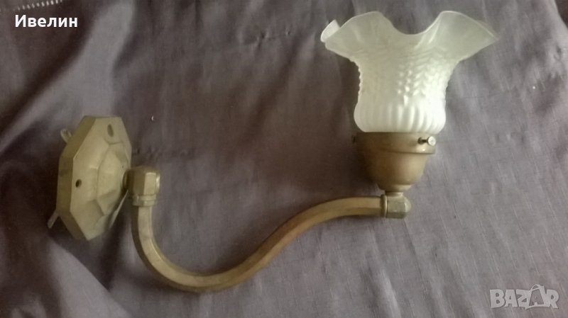 стар аплик за стена арт деко, снимка 1