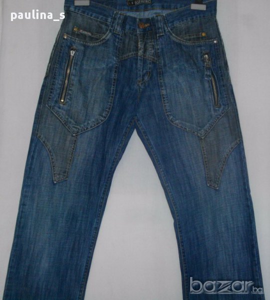 Мъжки двуцветни дънки ”Little ICEBERG”-оригинал, снимка 1