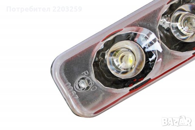 LED DRL Дневни светлини - 5 диода с лупа, снимка 4 - Аксесоари и консумативи - 24387008