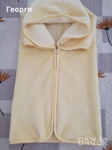 Жълто бебешко одеалце/чувалче