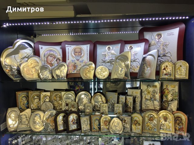 ЛУКСОЗНИ СРЕБЪРНИ ИКОНИ, снимка 17 - Други - 17525522