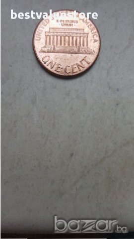Монета 1 Американски Цент 2007г. / 2007 1 US Cent KM# 201b Schön# 202a, снимка 1 - Нумизматика и бонистика - 15364870