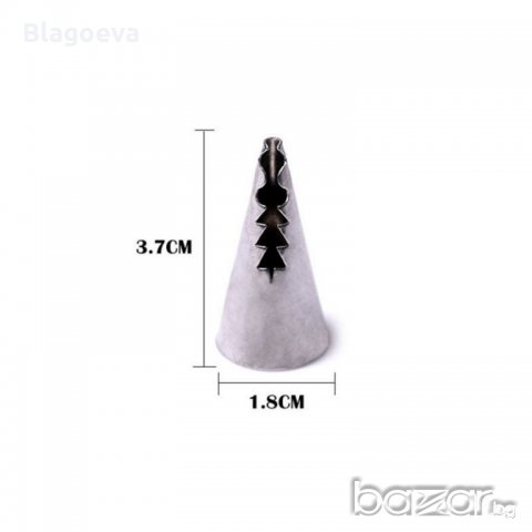 Накрайници за пош за шприцоване на куклички, мъфини и др., снимка 6 - Домашни продукти - 20058836