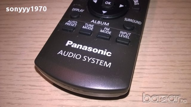 Panasonic remote control-audio-внос швеицария, снимка 3 - Други - 15664565