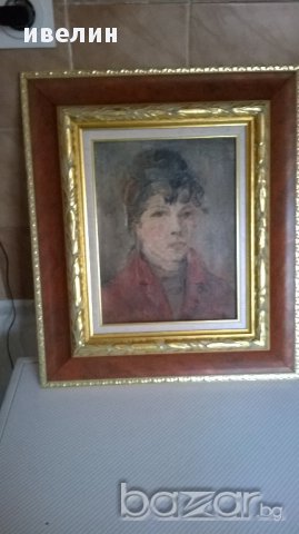 картина-стар женски портрет