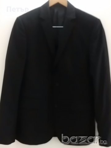 SERGIO VITTI мъжко сако черно размер 48, снимка 1 - Сака - 17737645