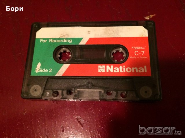 National C-7 демо аудио касета, снимка 2 - Аудио касети - 21445561