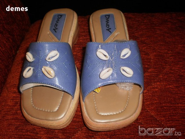 Детски чехли с мидички Dandy, номер 32, снимка 5 - Детски сандали и чехли - 14726631