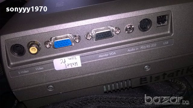 ask-Multimedia projector c 60-made in norway-внос швеицария, снимка 7 - Плейъри, домашно кино, прожектори - 14247901