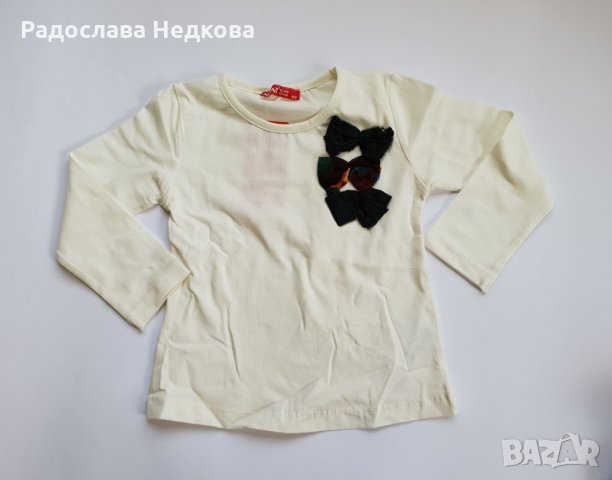 Комплект - блузка с поличка - 3 и 5 г., снимка 2 - Детски комплекти - 9611937