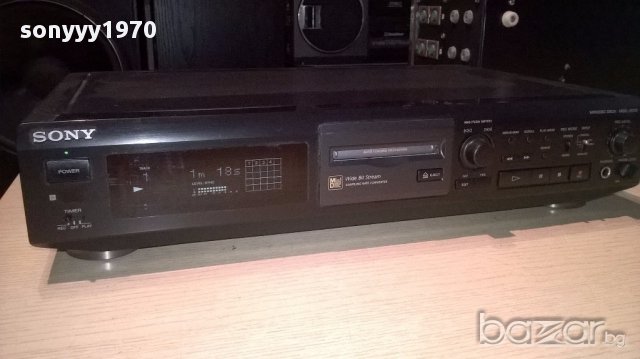 Sony mds-je510 minidisc deck-made in japan-внос швеицария, снимка 3 - Ресийвъри, усилватели, смесителни пултове - 14960410