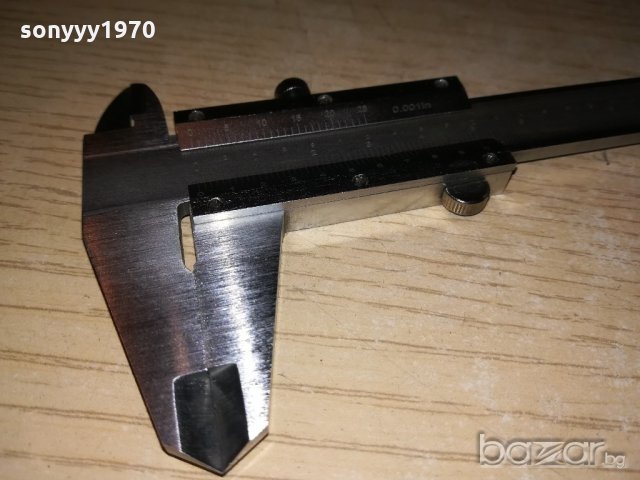 шублер-24см-метален-внос швеицария, снимка 5 - Измервателни инструменти - 20719972