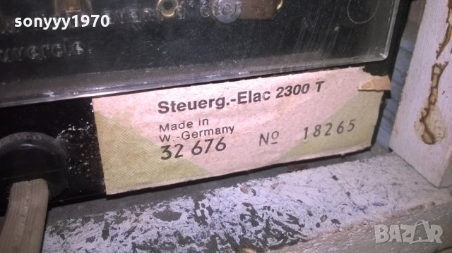 &Elac 2300t receiver-made in west germany-внос швеицария, снимка 17 - Ресийвъри, усилватели, смесителни пултове - 25181568