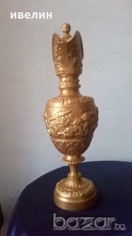 стар бароков свещник, снимка 6 - Антикварни и старинни предмети - 20569861