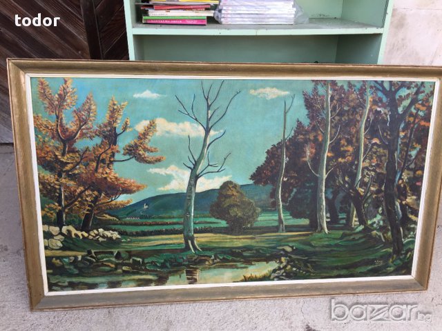 Огромна картина масло Антика, снимка 1