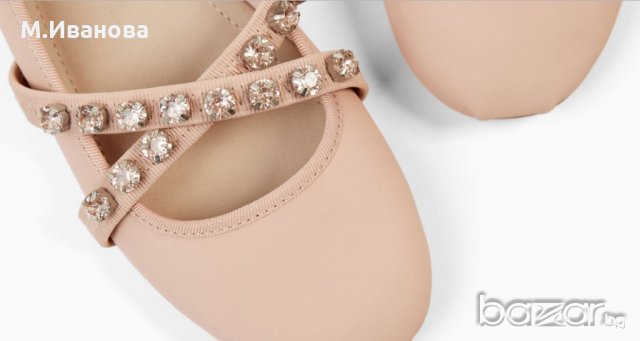 Обувки балеринки Zara №28, снимка 8 - Детски обувки - 20893373