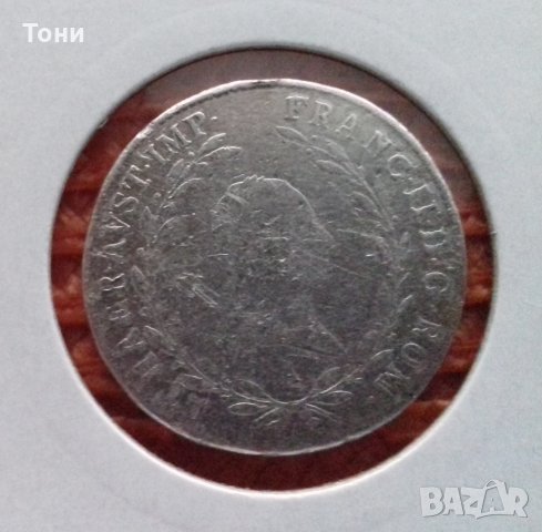 Монета Австрия 20 Кройцера 1806-А, Франц II, снимка 2 - Нумизматика и бонистика - 22749104