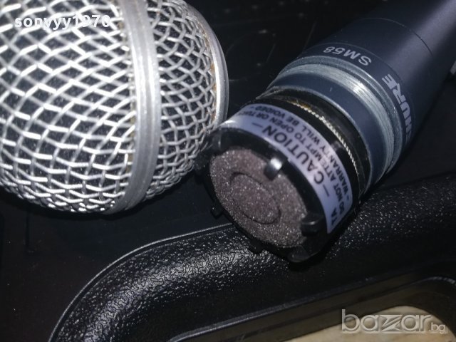 shure sm58-microphone-професионален-жичен, снимка 7 - Микрофони - 20974109