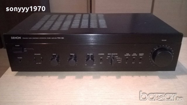 denon ampli japan-здрав транзисторен-внос швеицария &, снимка 2 - Ресийвъри, усилватели, смесителни пултове - 18375671