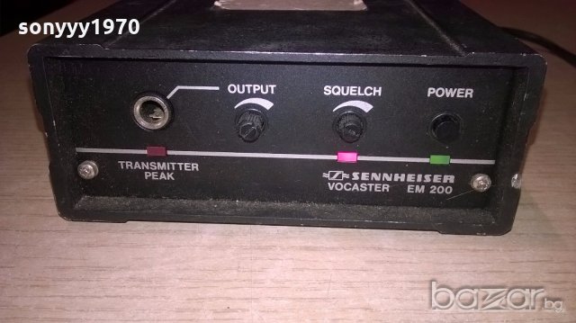 sennheiser em200 vocaster-made in germany-внос швеицария, снимка 1 - Ресийвъри, усилватели, смесителни пултове - 19847512