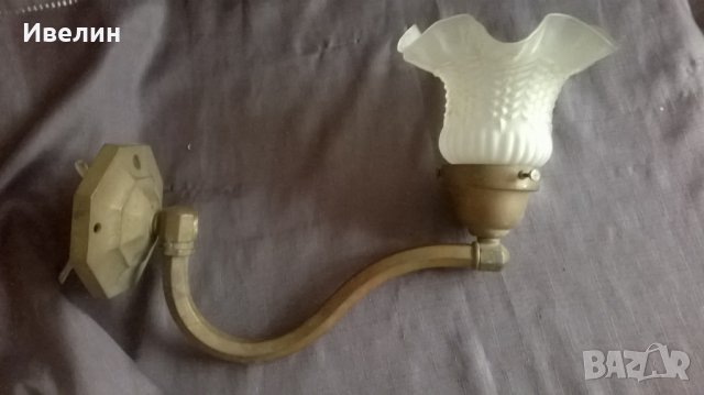 стар аплик за стена арт деко