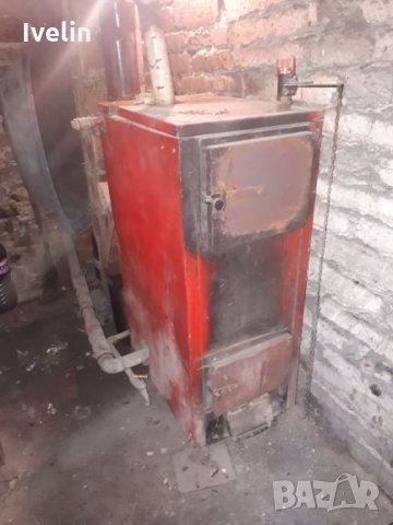 Котел на твърдо гориво с термостат