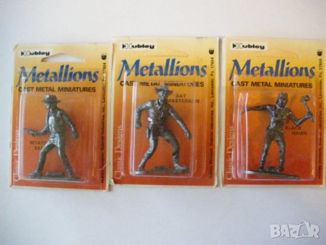 Метални фигурки индианци каубои , снимка 11 - Колекции - 24423688