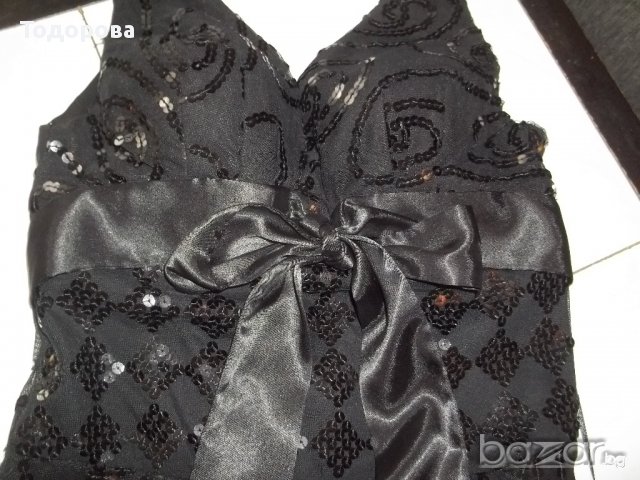 Бутикова супер луксозна дамска рокля - ном. 42-44-намалена, снимка 12 - Рокли - 8776162