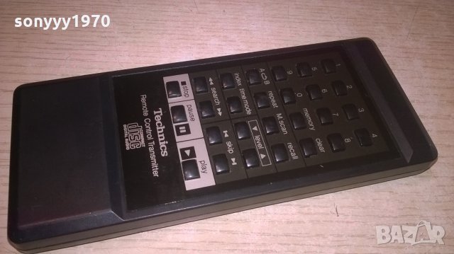 technics cd remote-made in japan-внос швеицария, снимка 4 - Ресийвъри, усилватели, смесителни пултове - 21820622