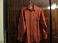 мъжка дънкова риза Club Damingo с цвят керемида размер М, снимка 1 - Ризи - 11474190