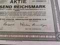 Акция | 1000 райх марки | Bank Der Arbeiter | 1926г., снимка 3