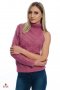 Модерен Дамски Пуловер с Един Ръкав, снимка 1 - Блузи с дълъг ръкав и пуловери - 23681488