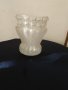  старо стъкло за нощна лампа,аплик,полилей арт деко, снимка 1 - Настолни лампи - 20619275