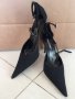 Bellini черни обувки с камъни на ток/абитуриентски/официални N38, снимка 2