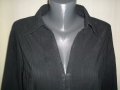 Черна риза с корсет "H&M" / голям размер , снимка 10