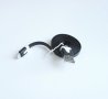 Кабел плосък черен за iPhone5/6 USB-А(м)/Apple lighining(м) 1,2m, снимка 1 - USB кабели - 23282308