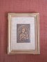 Медна икона на Богородица , снимка 1 - Картини - 16623032