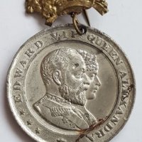 UK 1902 Coronation Medal Edward 7, снимка 3 - Нумизматика и бонистика - 21092564