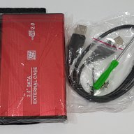 HDD 2,5" external case SATA кутия външен хард диск