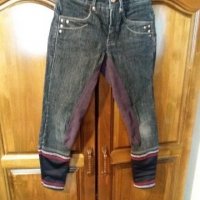 Дет.дънки-"BR"-/ластични/,цвят-черно-сиви. Закупени от Италия., снимка 1 - Детски панталони и дънки - 23505909