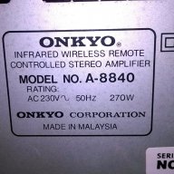 Onkyo a-8840 amplifier 270w-внос швеицария, снимка 10 - Ресийвъри, усилватели, смесителни пултове - 15444167