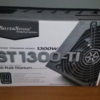 Silverstone 1300 Watt ST1300-TI Strider Titanium Modular PSU/Power Supply, снимка 1 - Захранвания и кутии - 24016145